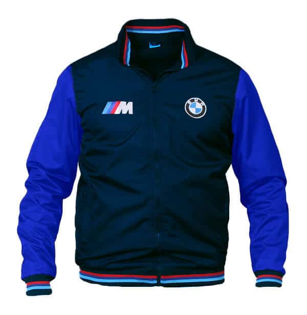 BMW M power bomber jacket blue