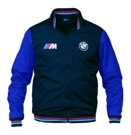 BMW M power bomber jacket blue