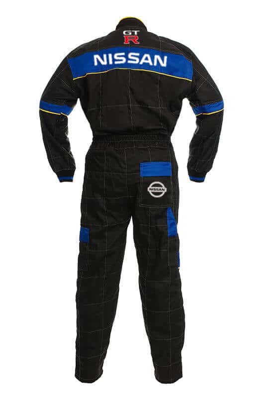 Nissan GTR work wear overall back