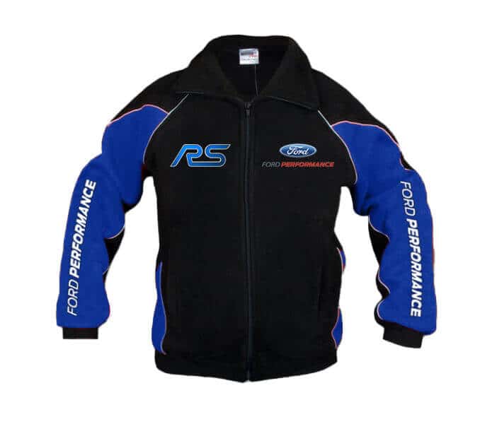 Ford RS fleece jacket blue