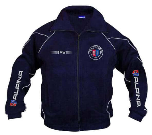 BMW Alpina fleece jacket blue