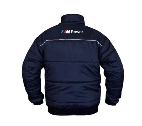 BMW M power winter jacket back