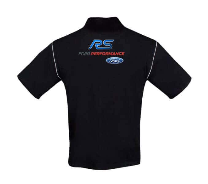 Ford RS polo shirt back