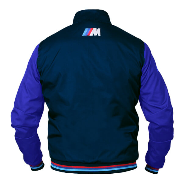 New Bomber Jacket BMW M Power Motorsport, embroidered emblems, S-3XL