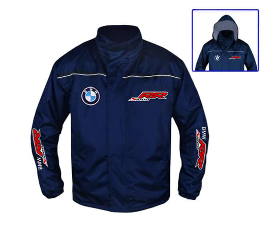 New Windbreaker Jacket BMW S1000RR Motorsport, embroidered emblems, S-3XL