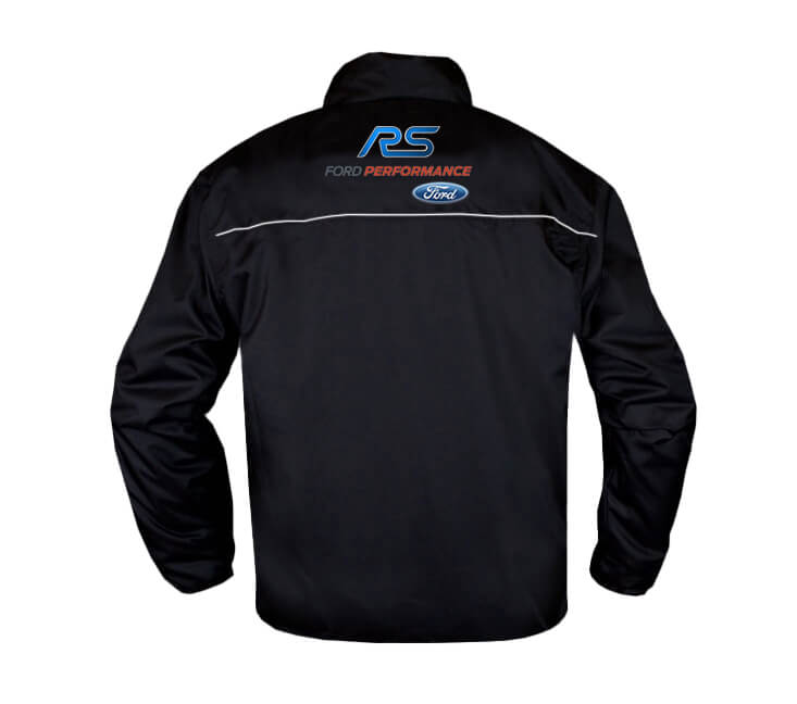 New Windbreaker Jacket Ford RS Power Motorsport, embroidered emblems, S-3XL