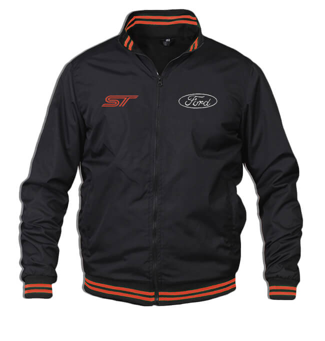 New Bomber Jacket Ford ST Power Motorsport, embroidered emblems, S-3XL