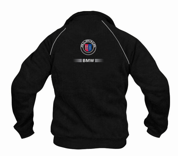 Neue Fleecejacke BMW Alpina Power Motorsport gestickte Embleme, S-3XL