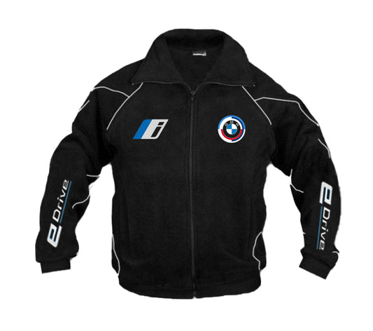 Neu Fleecejacke BMW Power Motorsport gestickte Embleme, S-3XL