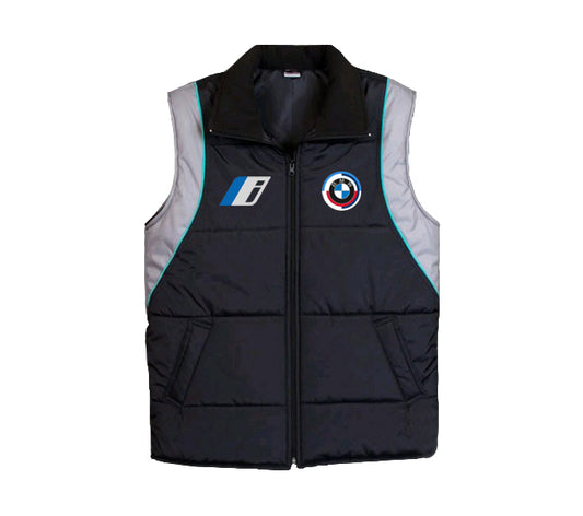 New Vest Jacket BMW i E-drive Sport, embroidered emblems, S-3XL