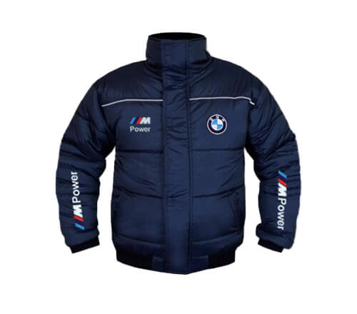 Neu Winter jacke BMW M Power Motorsport, gestickte Embleme, S-3XL