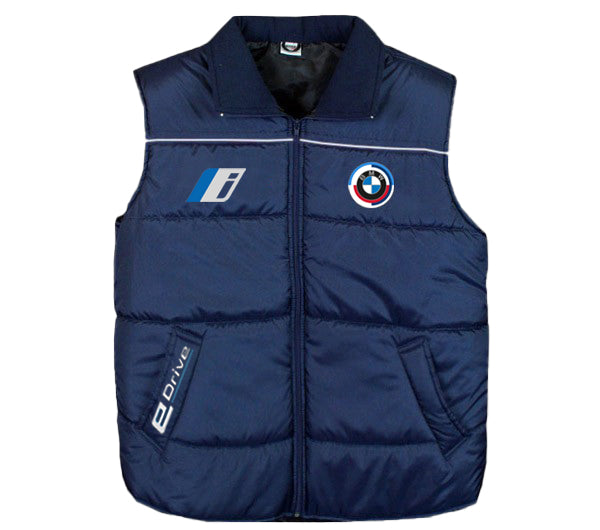 New Vest Jacket BMW i E-drive Sport, embroidered emblems, S-3XL