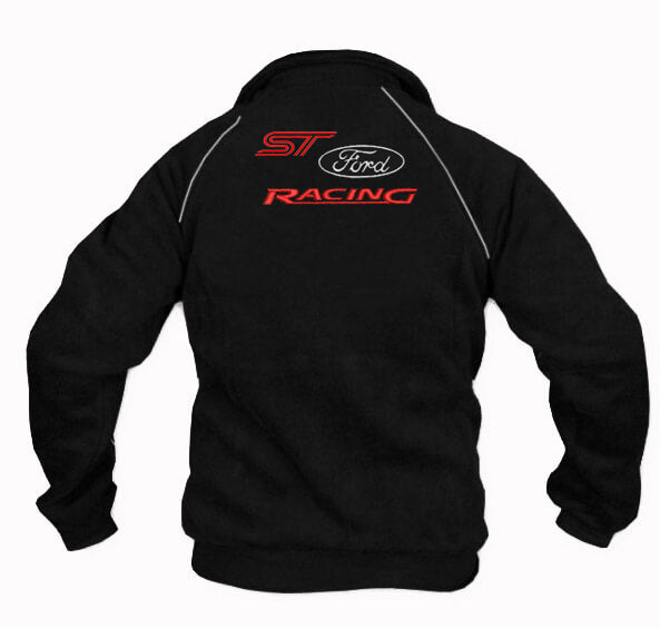 Neu Fleecejacke Ford ST Power Motorsport, gestickte Embleme, S-3XL