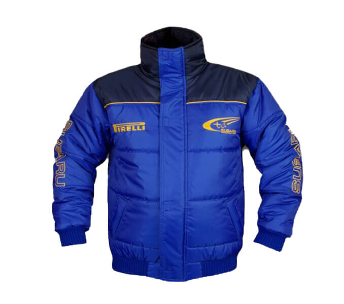 Neu Winter jacke Subaru WRX STI Motorsport, gestickte Embleme, S-3XL