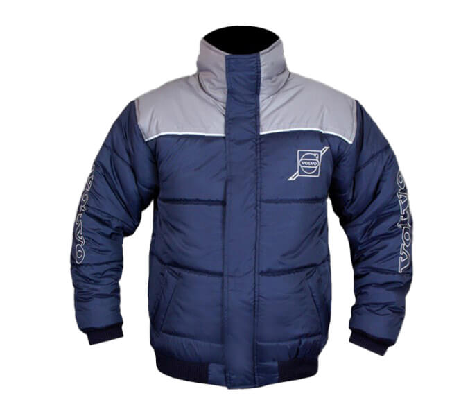 New Winter Jacket Volvo, embroidered emblems, S-3XL