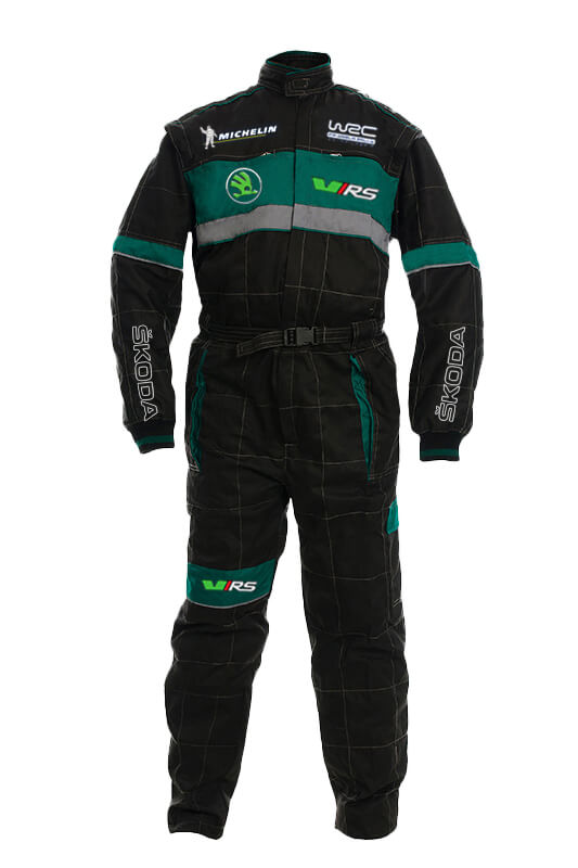 New Workwear Overall Skoda vRS Power Motorsport, embroidered emblems, S-3XL