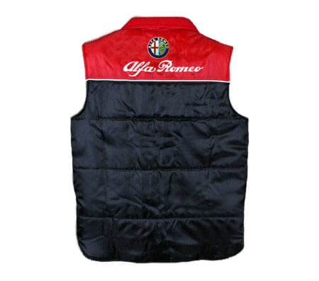 New Vest Jacket Alfa Romeo Motorsport, embroidered emblems, S-3XL