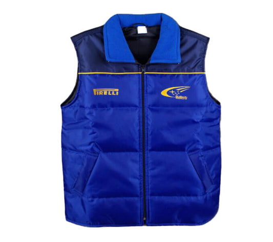 New Vest Jacket Subaru WRX STI Motorsport, embroidered emblems, S-3XL