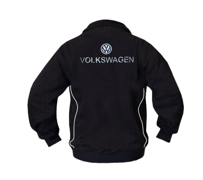 Neue Fleecejacke VW Motorsport gestickte Embleme Volkswagen Bekleidung, S-3XL